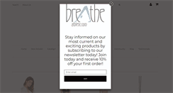 Desktop Screenshot of breatheathletic.com